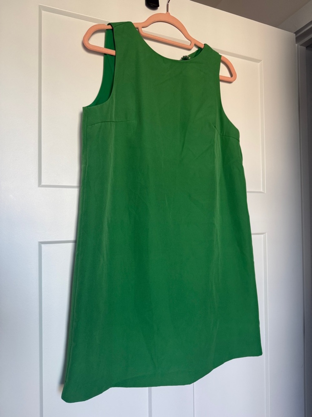 SHEIN Kelly Green Mini Dress with rhinestone details